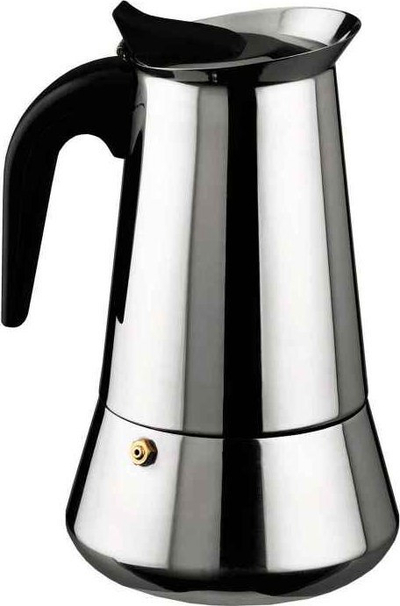 Xhezve inox Alouette, 6 filxhanë, çelik inox, ngjyrë argjendi