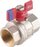 Valvul sferike Ferro F Power Pro R023407016, 3/4", dorezë flutur metalike
