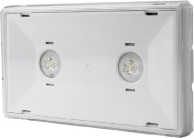 Dолна светилка за итни случаи AWEX EXIT S ECO LED, 3W, IP65, бела