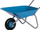 Karrocë lodër Rolly Toys Blue Metal Wheelbarrow, metal, blu