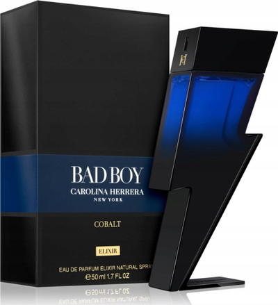 Parfum Carolina Herrera Bad Boy Cobalt Elixir EDP, 50ml, për burra