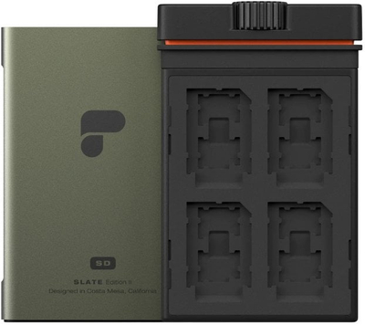 Kутија за SD картички PolarPro Slate Edition II, отпорна на вода, Forest