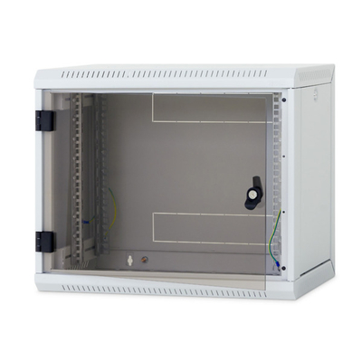 Kabinet rack për mur Triton DELTA U AS6, 15U, 19", gri
