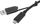 Kabllo Targus ACC1133GLX, USB C në USB C me vidë, USB A tether, 1m, e zezë