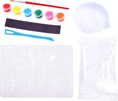 Set kreativ Color Day Butterfly, magnetë për frigorifer, 6 forma, shumëngjyrësh