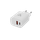 Kokë karikuese Sbox HC-693, USB-A, USB-C, Qualcom 3.0, PD, 20W, e bardhë