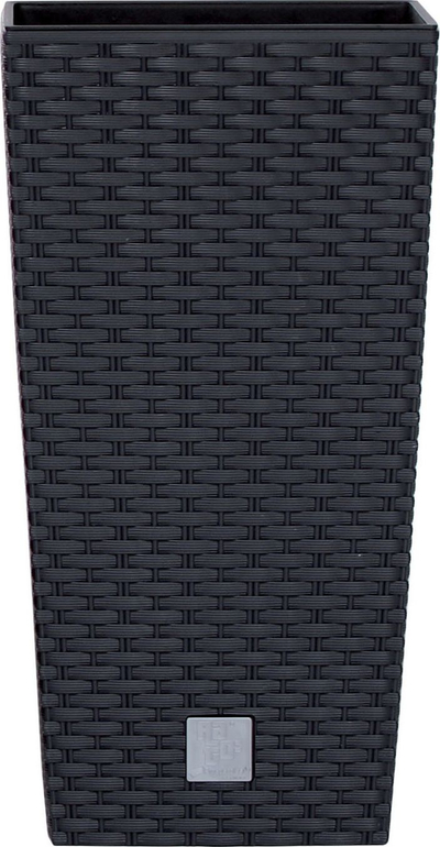 Vazo katrore Prosperplast Place Rato, 19L, 45 x 24 x 24 cm, antracit