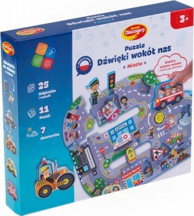 Puzzle zërit rreth nesh qyteti Dumel, puzzle të buta, shumëngjyrëshe