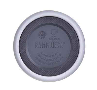 Shishe termike Kambukka Elton Insulated, 600ml, çelik inox, e bardhë