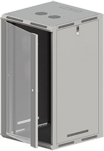 Kabinet rrjeti Q-Lantec SW-18U-600-600, 18U, 19", gri