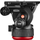 Професионален видео-триножник Manfrotto 504X CF Twin MS, јаглеродни влакна, со флуидна глава, црн