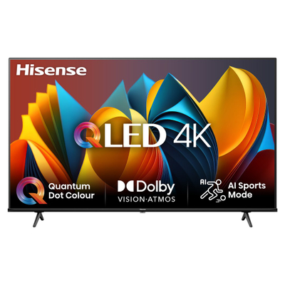 Телевизор QLED Hisense 43E7NQ, 43\", 4K, Паметен ТВ