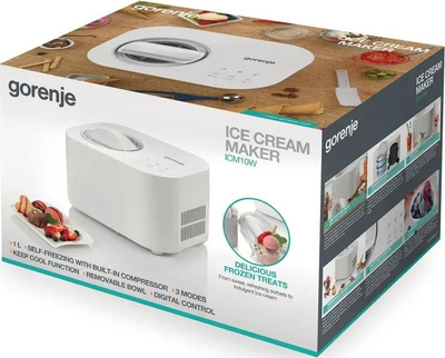 Aparat akulloreje Gorenje ICM10W, elektronik, i bardhë