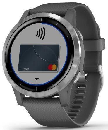Orë e mençur Garmin VívoActive4, e argjendtë/hirtë