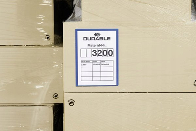 Xhep ngjitës për letra Durable, A4, polipropilen, blu