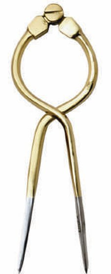 Busull njëdorëshe detare Linex 83002, 175mm, bronz me këmbë çeliku