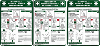 Упатство за безбедност OHS, прва помош пред медицинска интервенција, материјал за обука, на албански јазик
