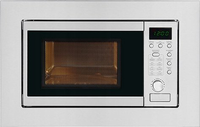 Mikrovalë me grill Exquisit EMW 20 G, 20L, inoks, e futur te dollapi i kuzhinës