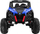 Makinë elektrike për fëmijë Buggy Superstar 4x4, 2x12V 7Ah, LED, blu