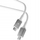 Kabllo USB C në USB C Spigen Essential EB10010CC, 100W, 1m, e bardhë