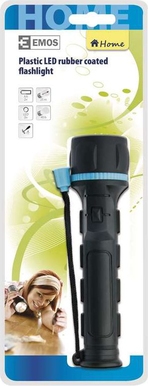 Elektrik dore Emos Rubber P3861, 3x LED, 15 lm, i zi