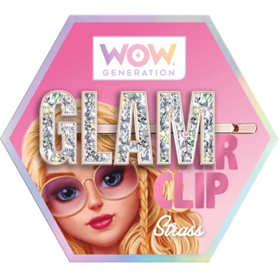 Kapëse flokësh WOW Hair Clip, me gurë stras, miks ngjyrash