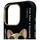 Maskë Nimmy Glasses Cool Dog për iPhone 16 Pro Max, 6.9", TPU PC, e zezë