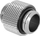 Adapter zgjatues Barrow 10mm, G1/4 mashkull në mashkull, argjendtë