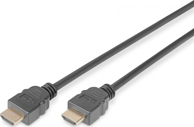 Kabllo HDMI Digitus High-Speed 4K, Type A, e zezë