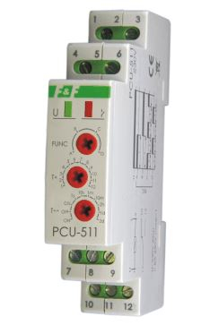 Relé kohore F&amp;F PCU-511, universale, 230V, 8A