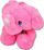 Lodër pelushi elefant Sun Day, 31cm, me fjongo, gri