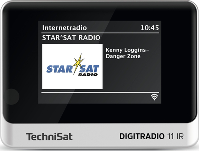Интернет радио TechniSat DIGITRADIO 11 IR, DAB+, FM, блутут, црна