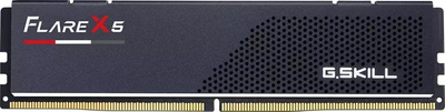 Меморија RAM G.Skill Flare X5 DDR5, 24GB, 5200MHz, црна