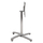 Bazë tavoline HM Folding Aluminum hm459.03, 69x69x73-92 cm, kryq 48x48 cm, krom