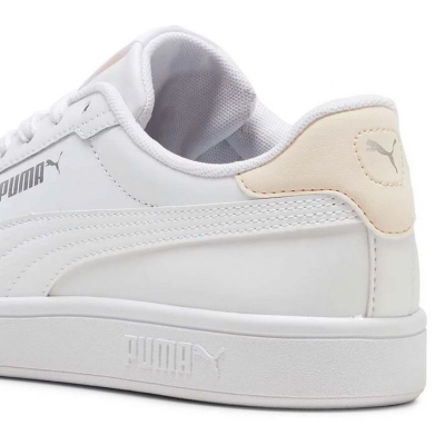 Atlete sportive Puma Smash 3.0 LW 39098719, lëkurë natyrale, SoftFoam, të bardha