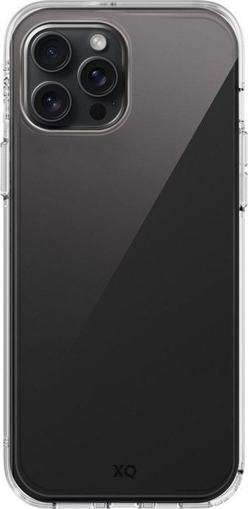 Mbulesë telefoni XQISIT Antishock, për iPhone 15 Pro, e tejdukshme