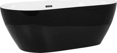 Kadë e pavarur CARRERA, 1800 x 800 mm, akril, e zezë