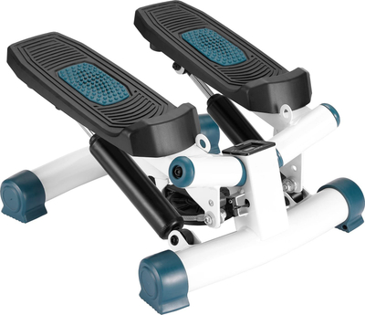 Mini stepper Rebel Active RBA-3226, me ekran LCD, me ekspandera, i bardhë