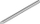 Shufër filetuese PGM 12/1 651201, M12, çelik i galvanizuar, 1m