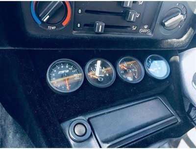 Mbajtëse sahatash Mtuning_A BMW E30, 3x52mm, për sahate VDO, e zezë
