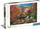 Puzzle Clementoni Glade Creek Grist Mill, 2000 copa, peizazh fshati, shumëngjyrësh