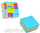 Fletëngjitëse Stickn Notes Cube 155240, neon dhe pastel, blu