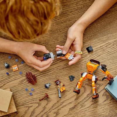 Set LEGO® Marvel 76243 Rocket in robotic armour, 98 pjesë