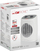 Ngrohës me ventilator Clatronic HL 3762, 2 shkallë ngrohjeje, funksion ajri i ftohtë, i bardhë