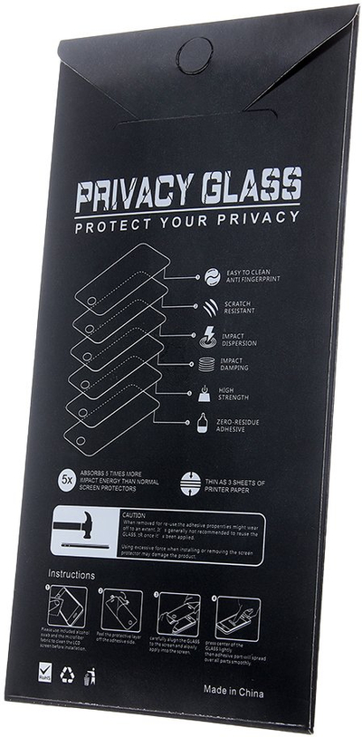 Xhami mbrojtes Hofi Privacy per Xiaomi Redmi Note 15 Pro 5G, i zi