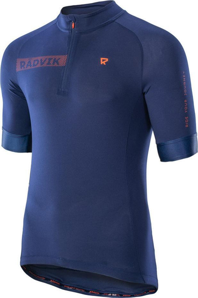Bluzë çiklizmi për kalamaj Radvik Alpha JRB 158, me zinxhir të shkurtër, elemente reflektuese, blu e errët