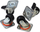 Rrota me frena për kabinet 19" Digitus DN-19 CASTOR, set 4 copë, të zeza