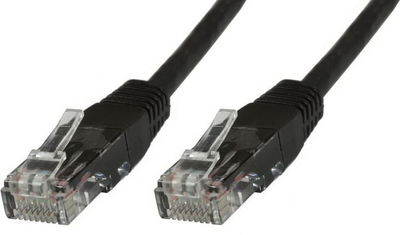 Мрежен кабел MicroConnect Patchcord CAT6, 0.25m, UTP, црн