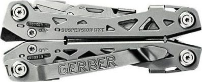 Multiveprim Gerber Suspension NXT, çelik inox, me këllëf, argjent