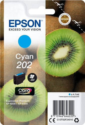 Ngjyrë për printer Epson 202 C13T02F24010, e kaltër